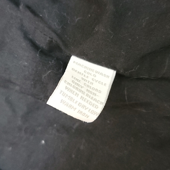 Charter Club jacket black floral print size L - Picture 7 of 7